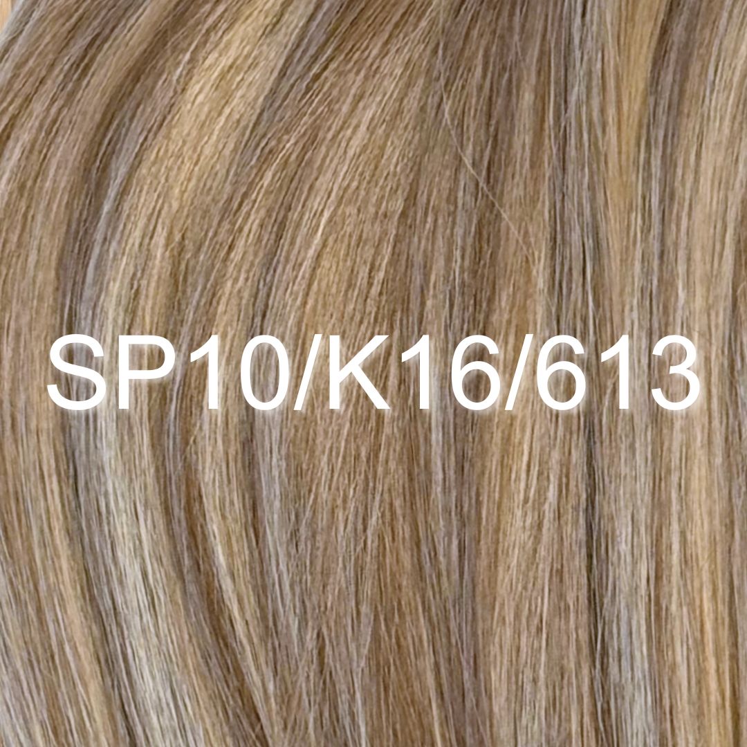 ICHA Beauty suora kuituhiusponinhäntä 70cm värisävy detalji