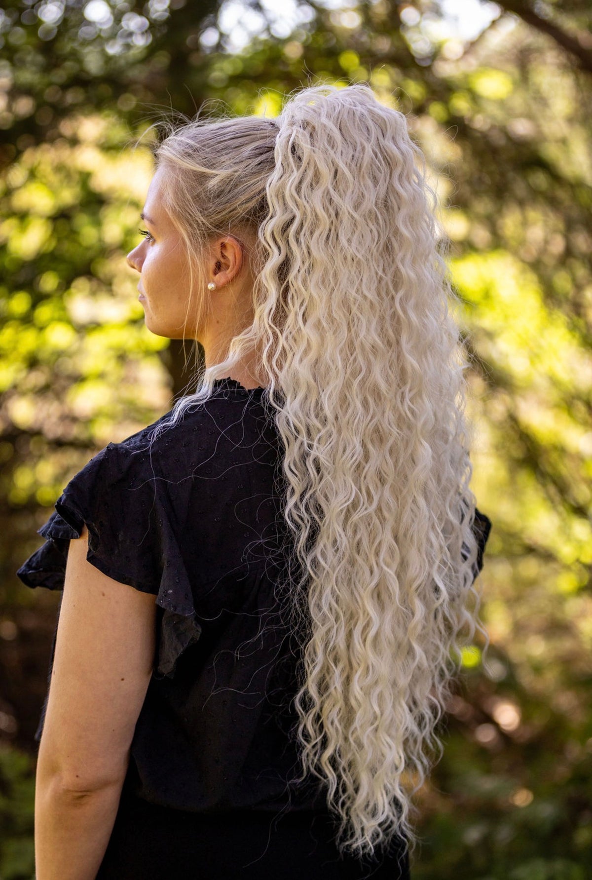 ICHA Beauty Waterwave Kuituhiusponinhäntä 70cm / 28"
