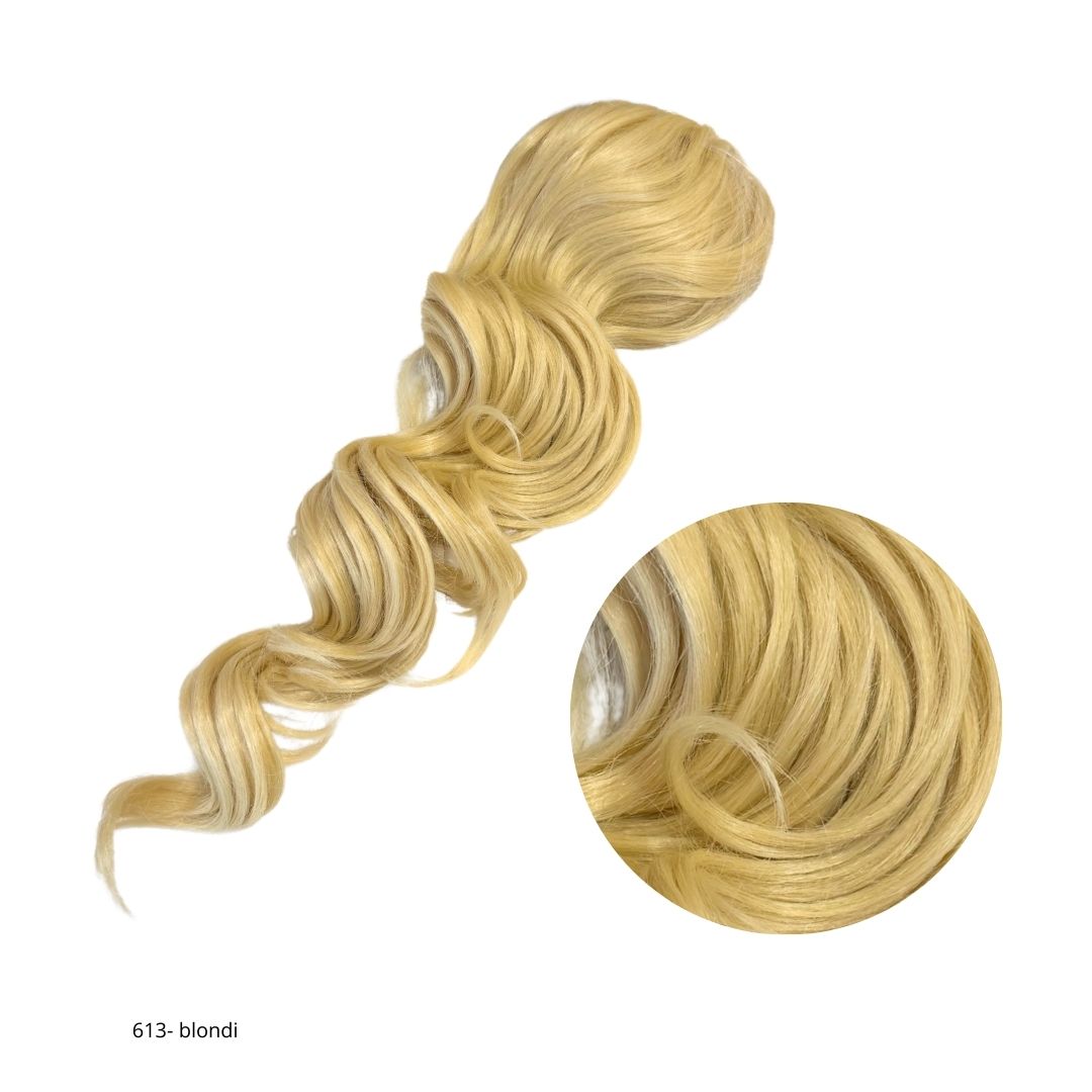 ICHA Beauty Loose Wave kuituhiusponinhäntä sävy ja kiilto
