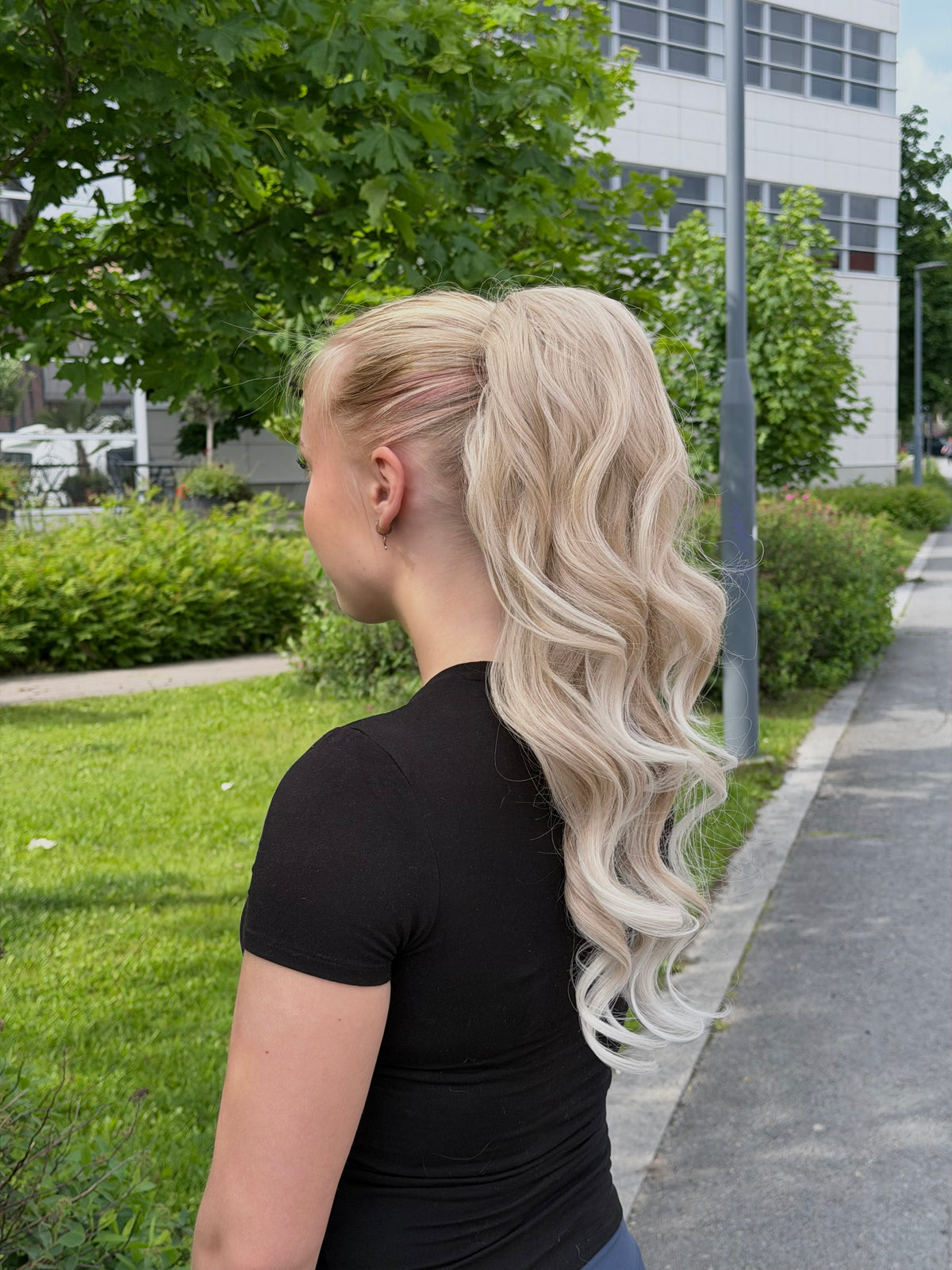 ICHA Beauty Loose Wave Kuituhiusponinhäntä 50cm / 20"