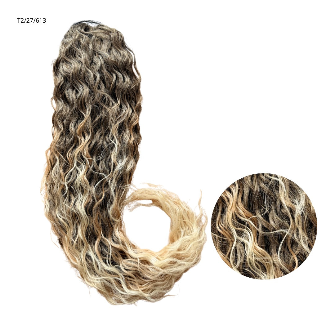 ICHA Beauty Waterwave Kuituhiusponinhäntä 70cm / 28"