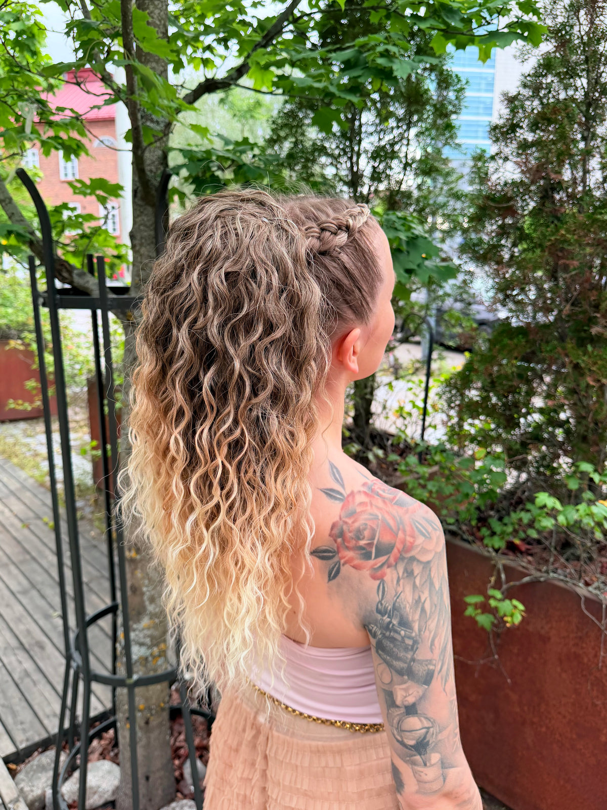 ICHA Beauty Waterwave Kuituhiusponinhäntä 50cm