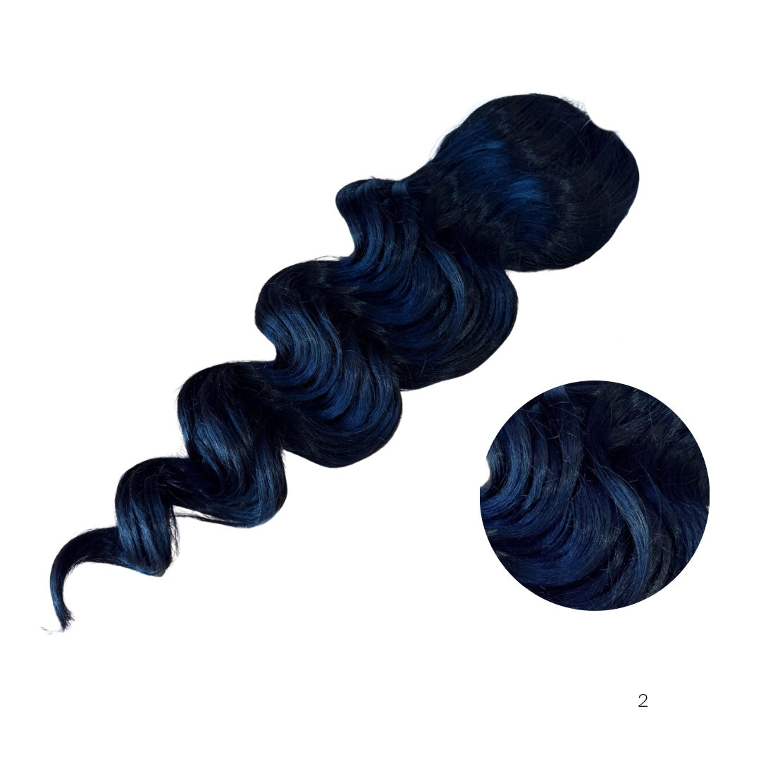 ICHA Beauty Loose Wave poninhäntäpidennys 70cm pituus ja tekstuuri