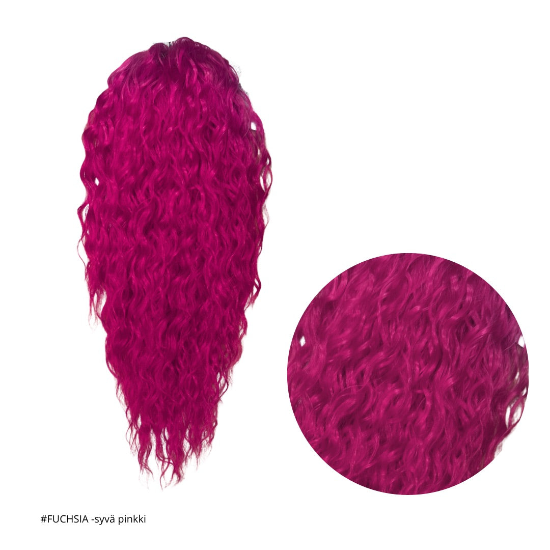 ICHA Beauty Waterwave poninhäntä 50cm värisävy detalji