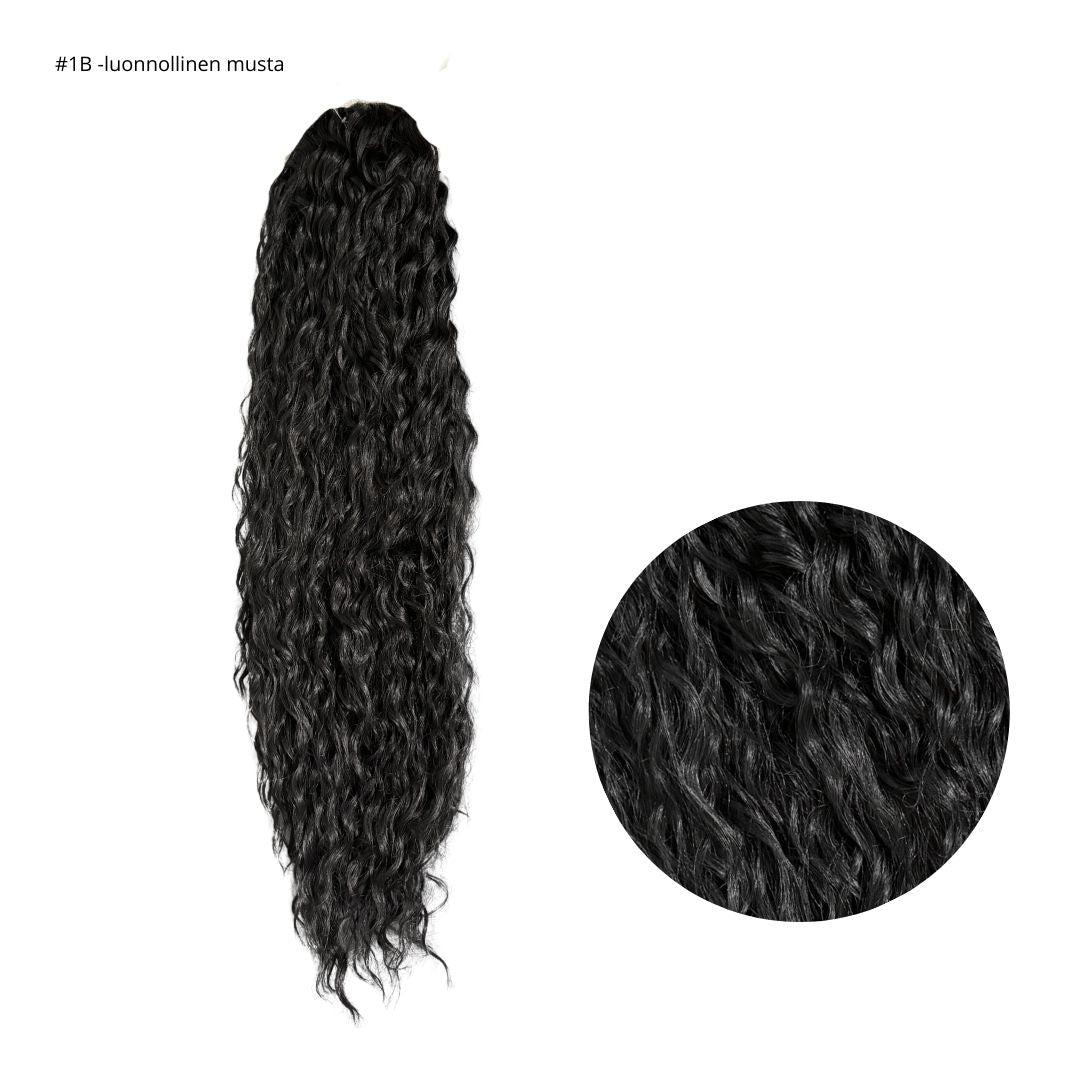 ICHA Beauty Waterwave kuituhiusponinhäntä 70cm detalji
