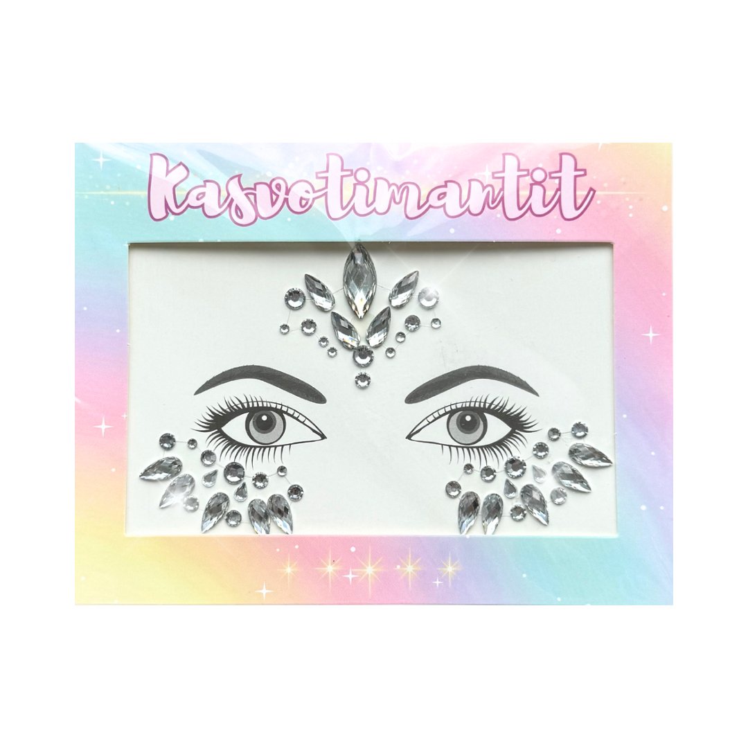 Kasvotimantit - Face gems - Kuituhiukset.fi
