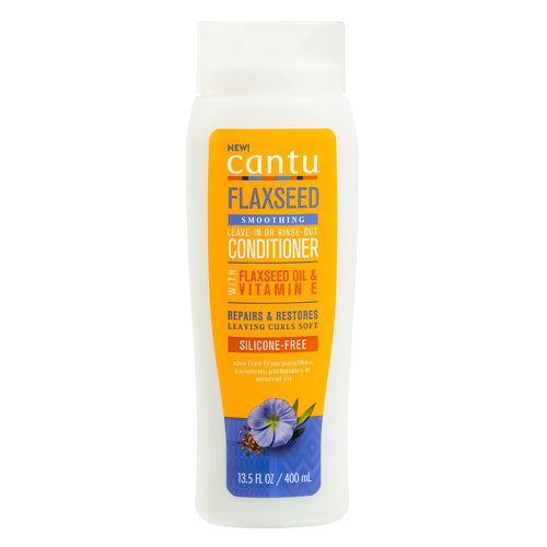Cantu Flaxseed Smoothing Hoitoaine 400 ml - Kuituhiukset.fi