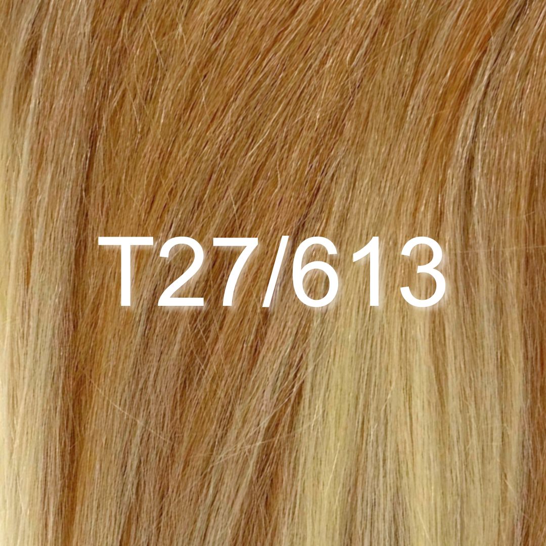 ICHA Beauty Loose Wave kuituhiusponinhäntä 70cm kampausdetalji