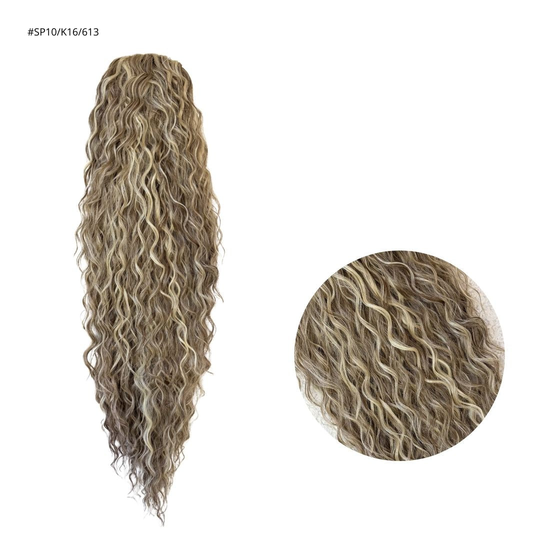 ICHA Beauty Waterwave Kuituhiusponinhäntä 70cm / 28"