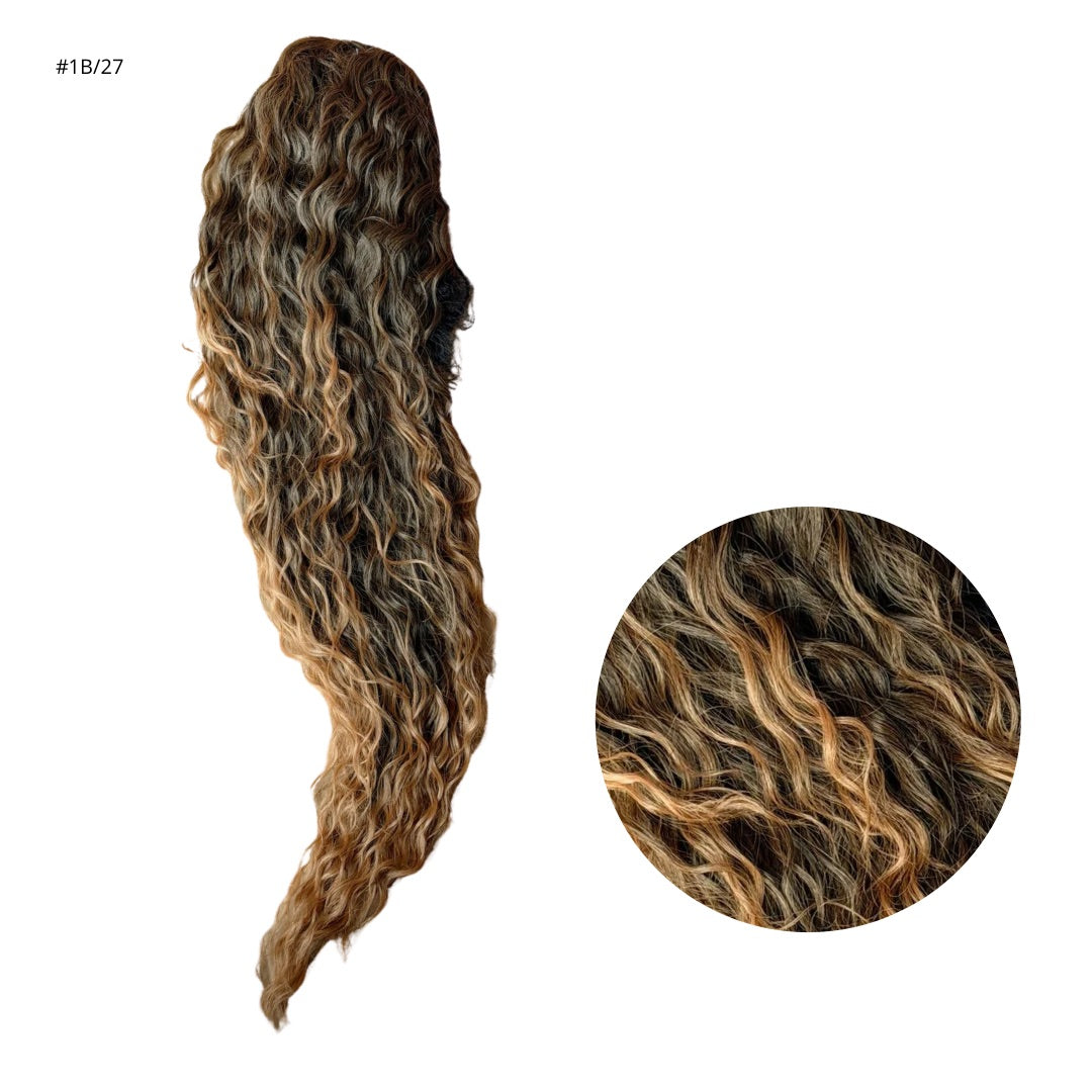 ICHA Beauty Waterwave Kuituhiusponinhäntä 70cm / 28"
