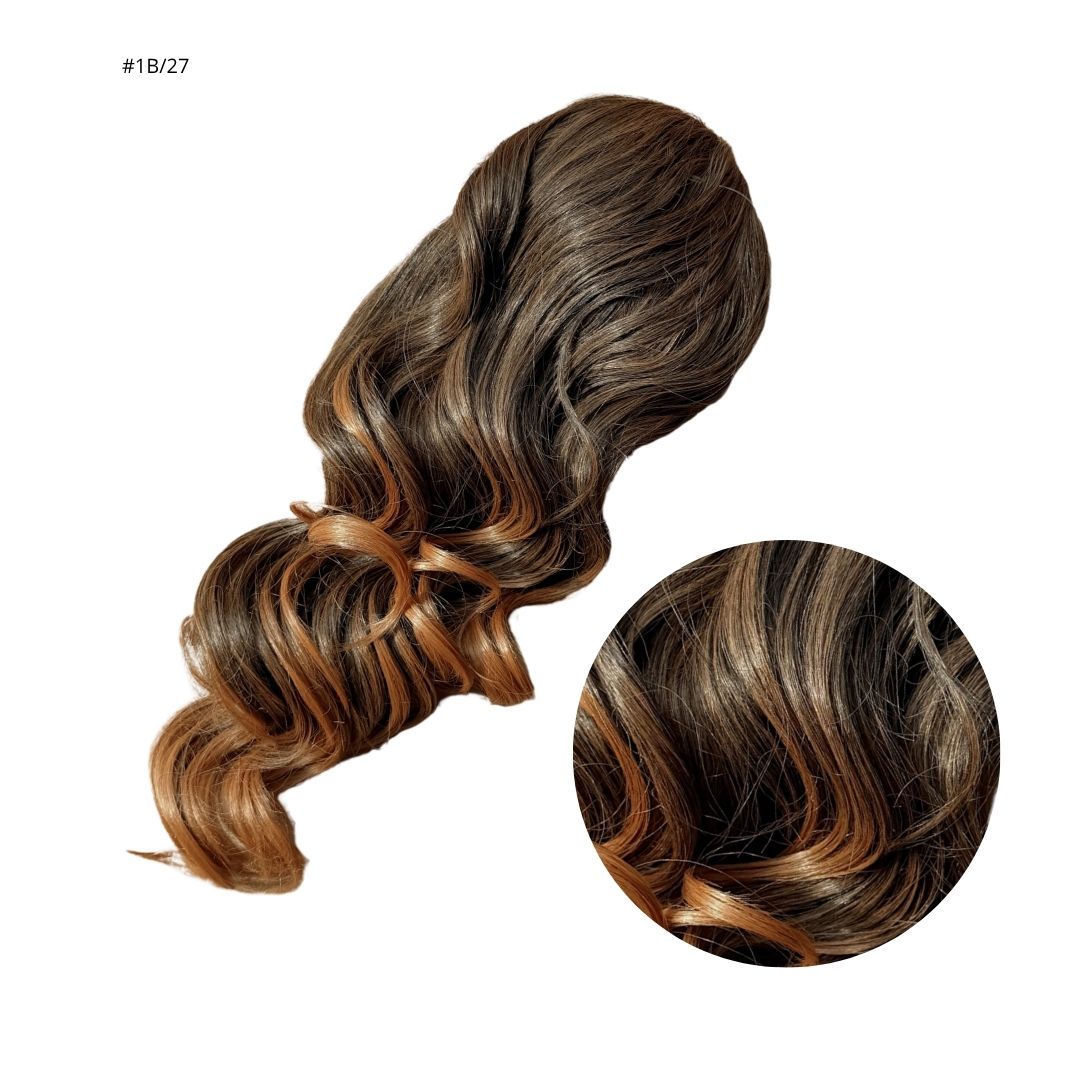 ICHA Beauty Loose Wave kuituhiusponinhäntä aaltoileva sävy
