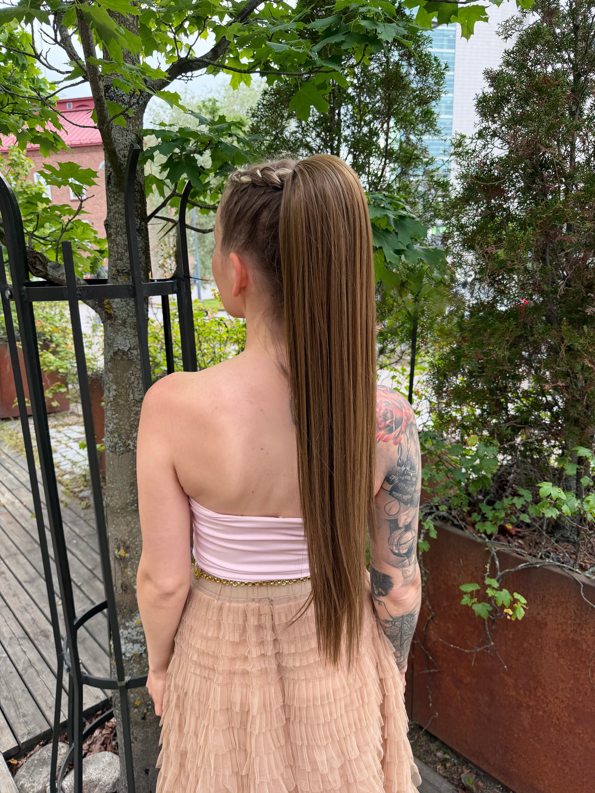 ICHA Beauty Suora Kuituhiusponinhäntä 70cm / 28"