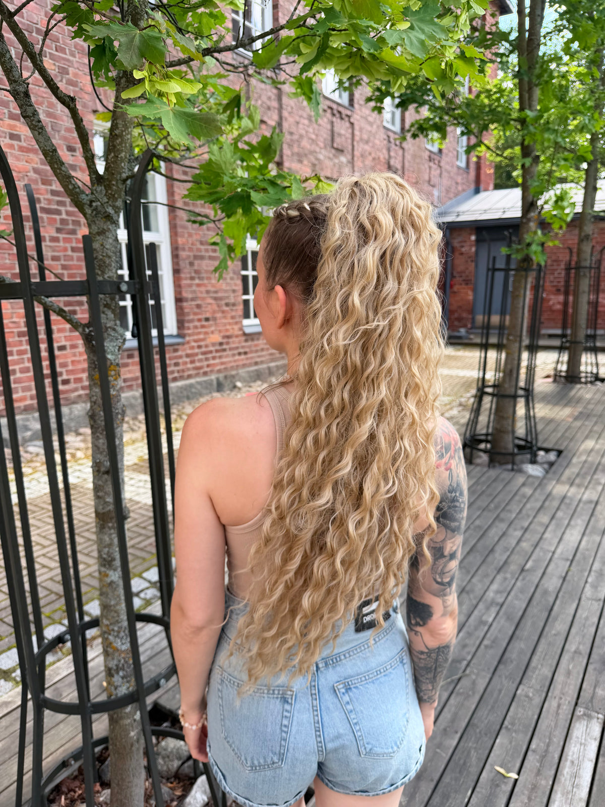 ICHA Beauty Waterwave Kuituhiusponinhäntä 70cm / 28"