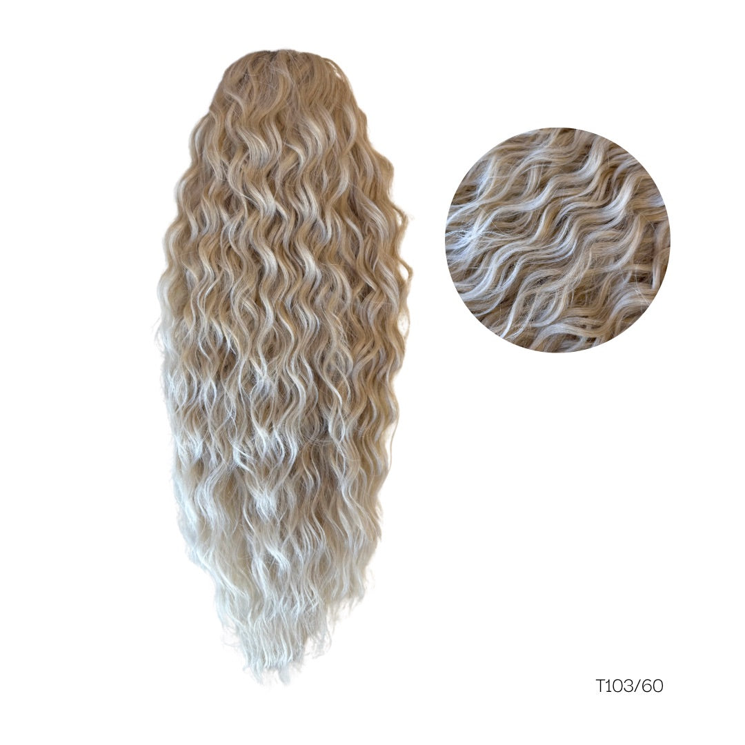 IdaCharlotta Beauty Waterwave Kuituhiusponinhäntä 50cm / 20"
