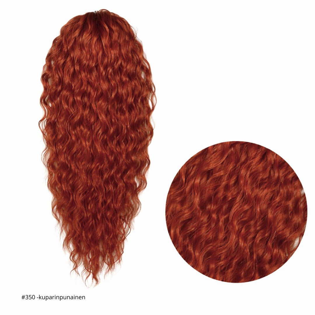 ICHA Beauty Waterwave poninhäntäpidennys 50cm tyyliesimerkki
