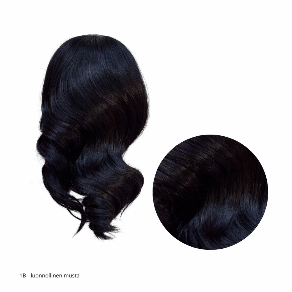 ICHA Beauty Laine poninhäntäpidennys 35cm aaltoileva tekstuuri