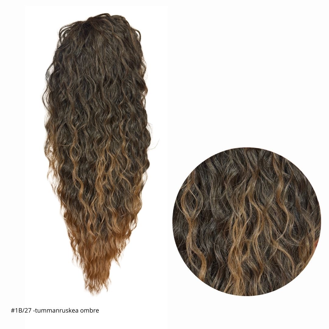 ICHA Beauty Waterwave kuituhiusponinhäntä 50cm aaltoileva sävy