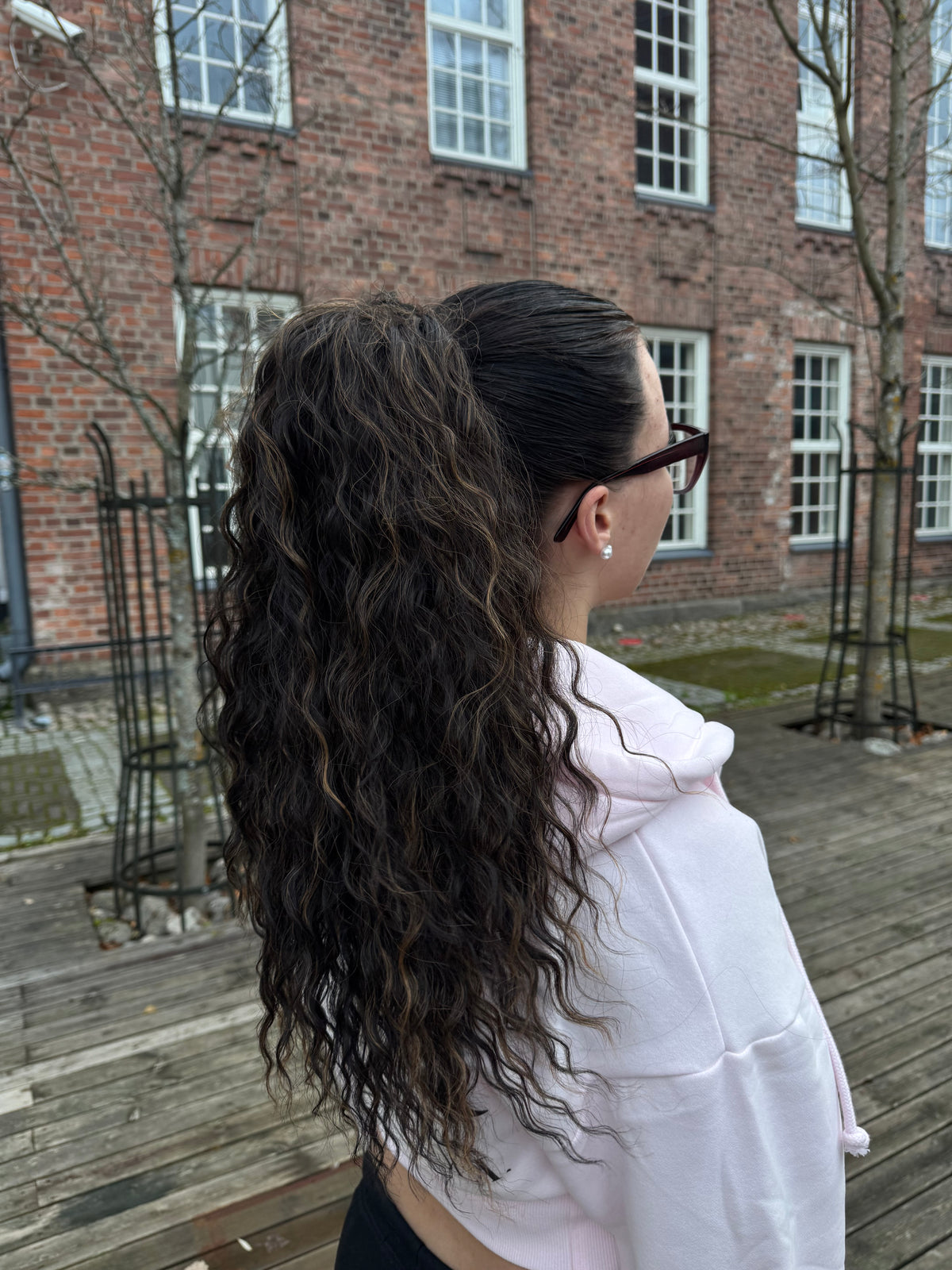 ICHA Beauty Waterwave Ponytail – Synthetic Hair Extension 50 cm / 20"