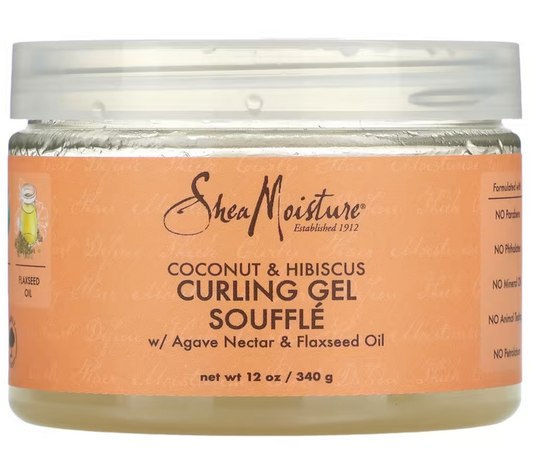 Shea Moisture Coconut & Hibiscus -curling gel souffle 340g