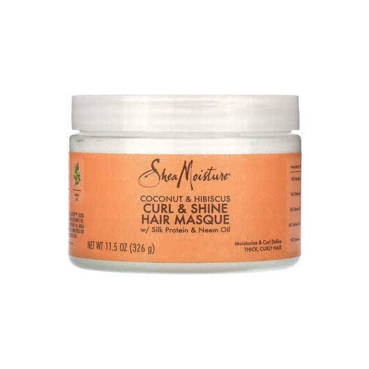Shea Moisture Curl & Shine Hiusnaamio 326g