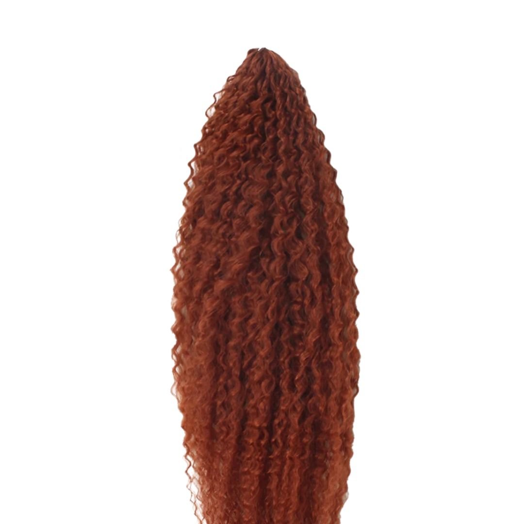 Kihara hiuskuitu Brazilian 60cm - Kuituhiukset.fi