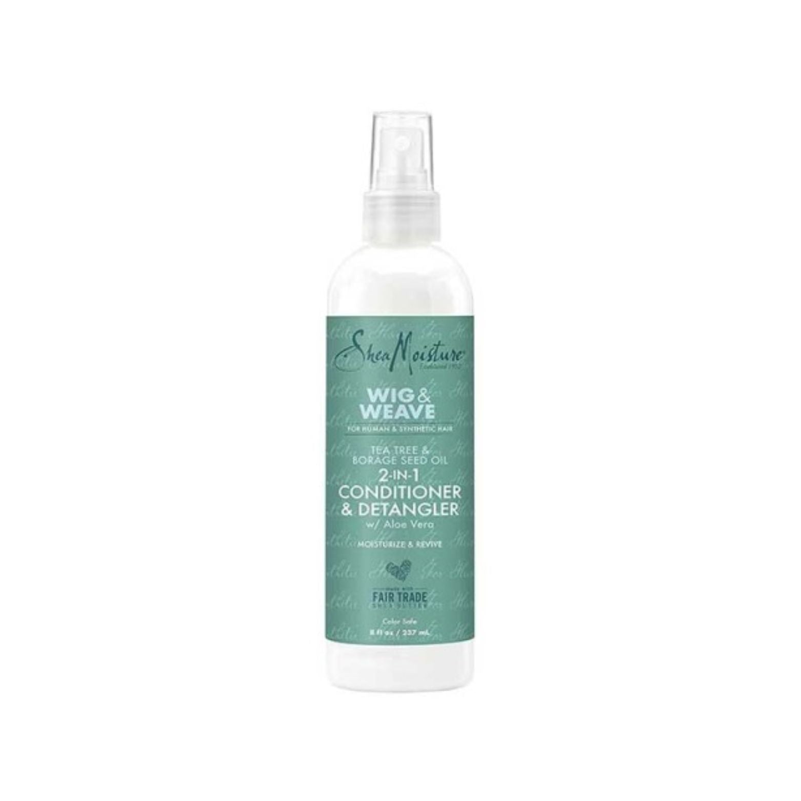 SheaMoisture Wig & Weave 2 In 1 Silottava hoitoaine 237 ml - Kuituhiukset.fi