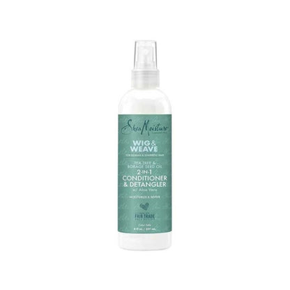 SheaMoisture Wig & Weave 2 In 1 Silottava hoitoaine 237 ml - Kuituhiukset.fi