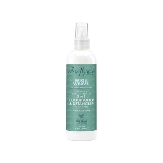 SheaMoisture Wig & Weave 2 In 1 Silottava hoitoaine 237 ml - Kuituhiukset.fi