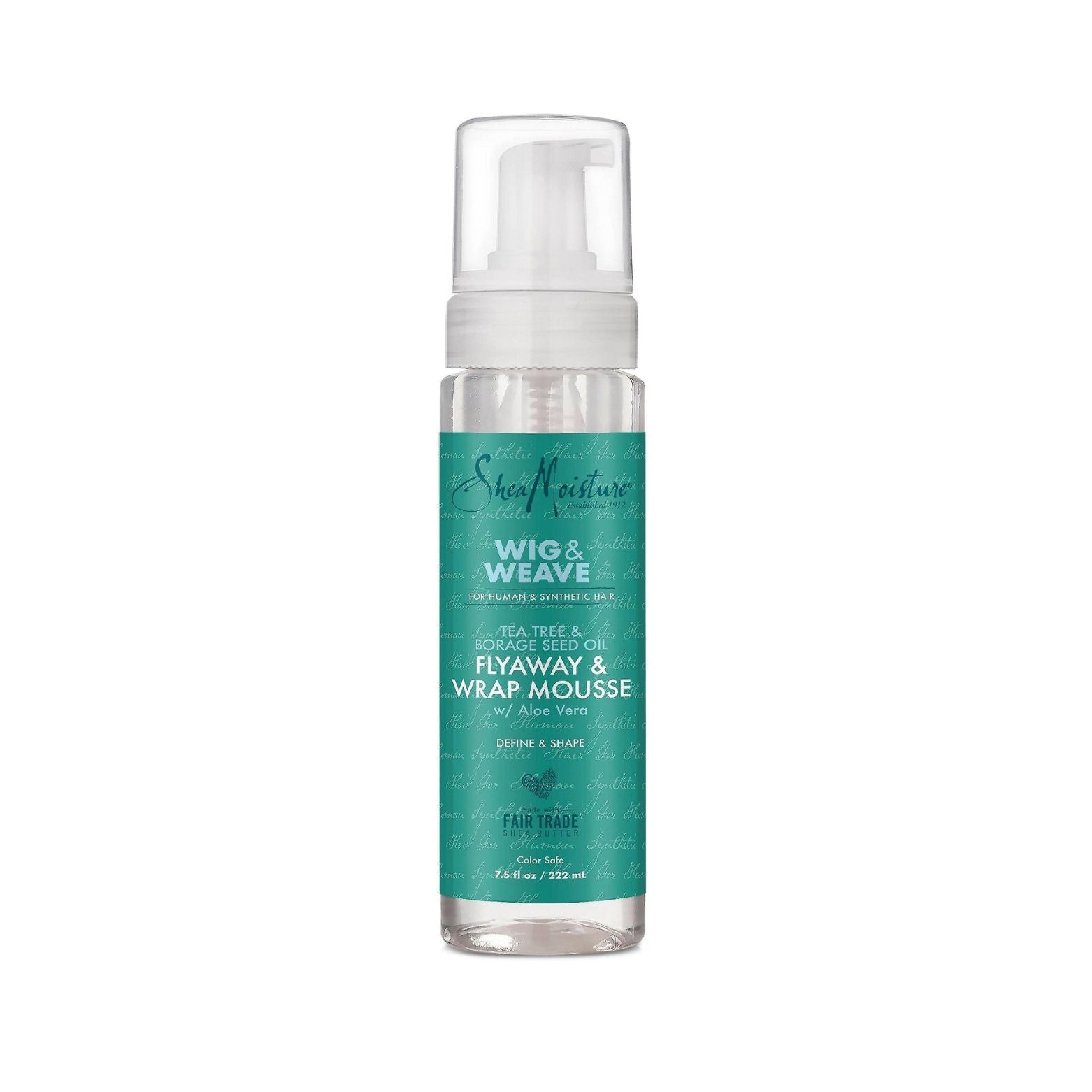 SheaMoisture Wig & Weave Flyaway & Wrap Viimeistely Muotovaahto 222 ml - Kuituhiukset.fi