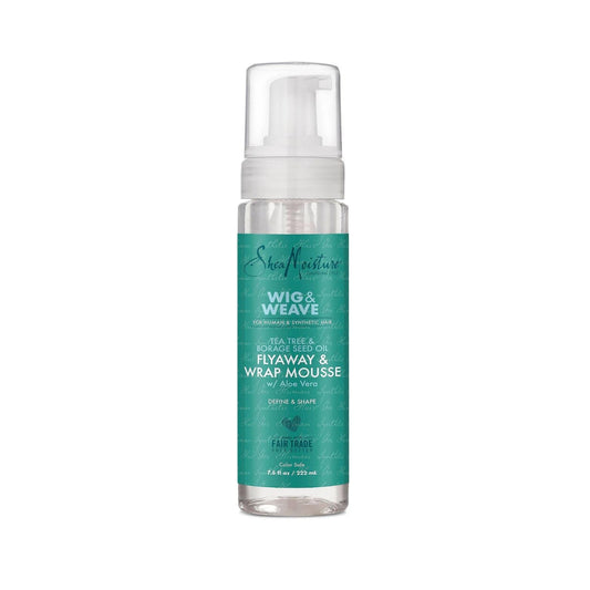 SheaMoisture Wig & Weave Flyaway & Wrap Viimeistely Muotovaahto 222 ml - Kuituhiukset.fi