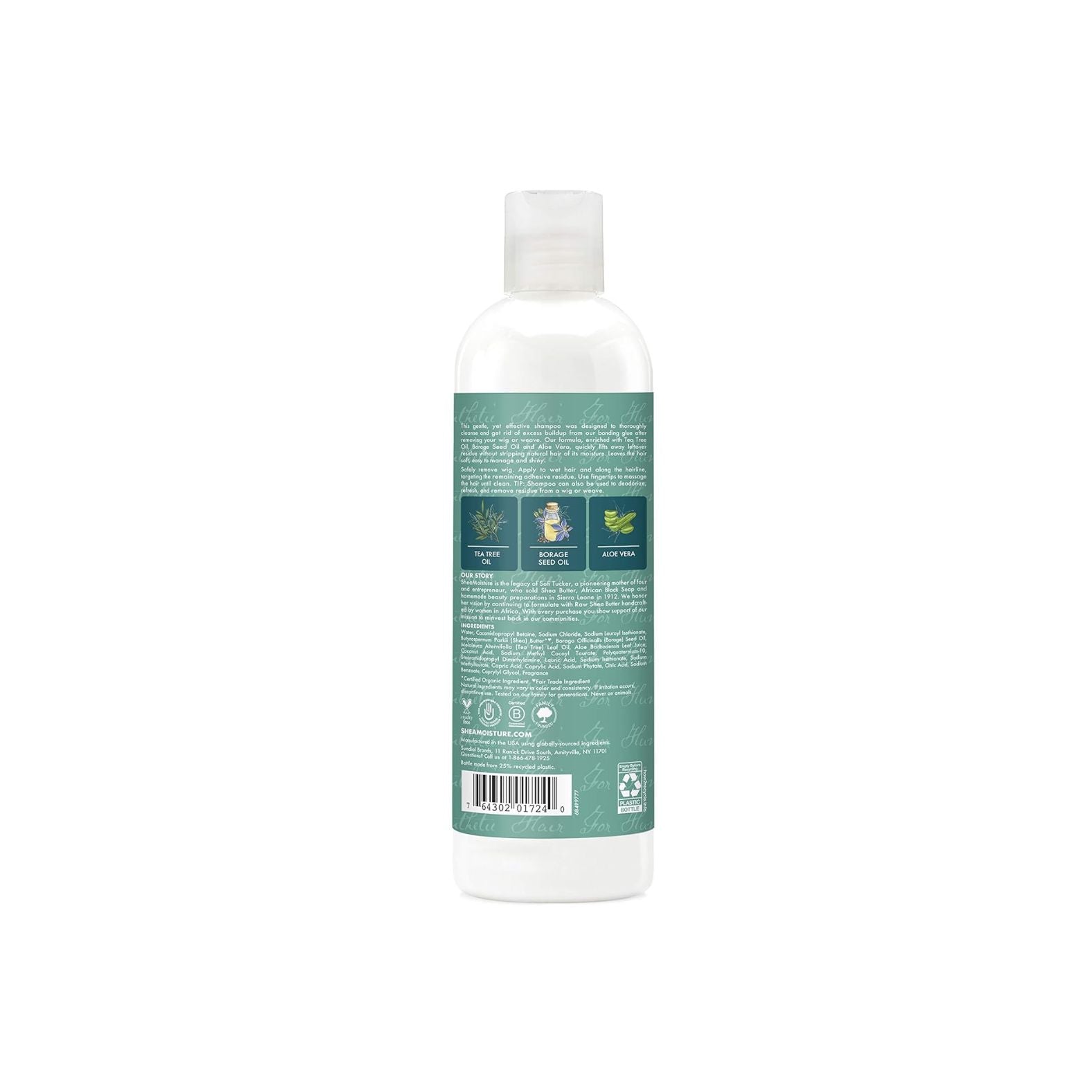 SheaMoisture Wig & Weave Residue Remover Shampoo 384 ml - Kuituhiukset.fi